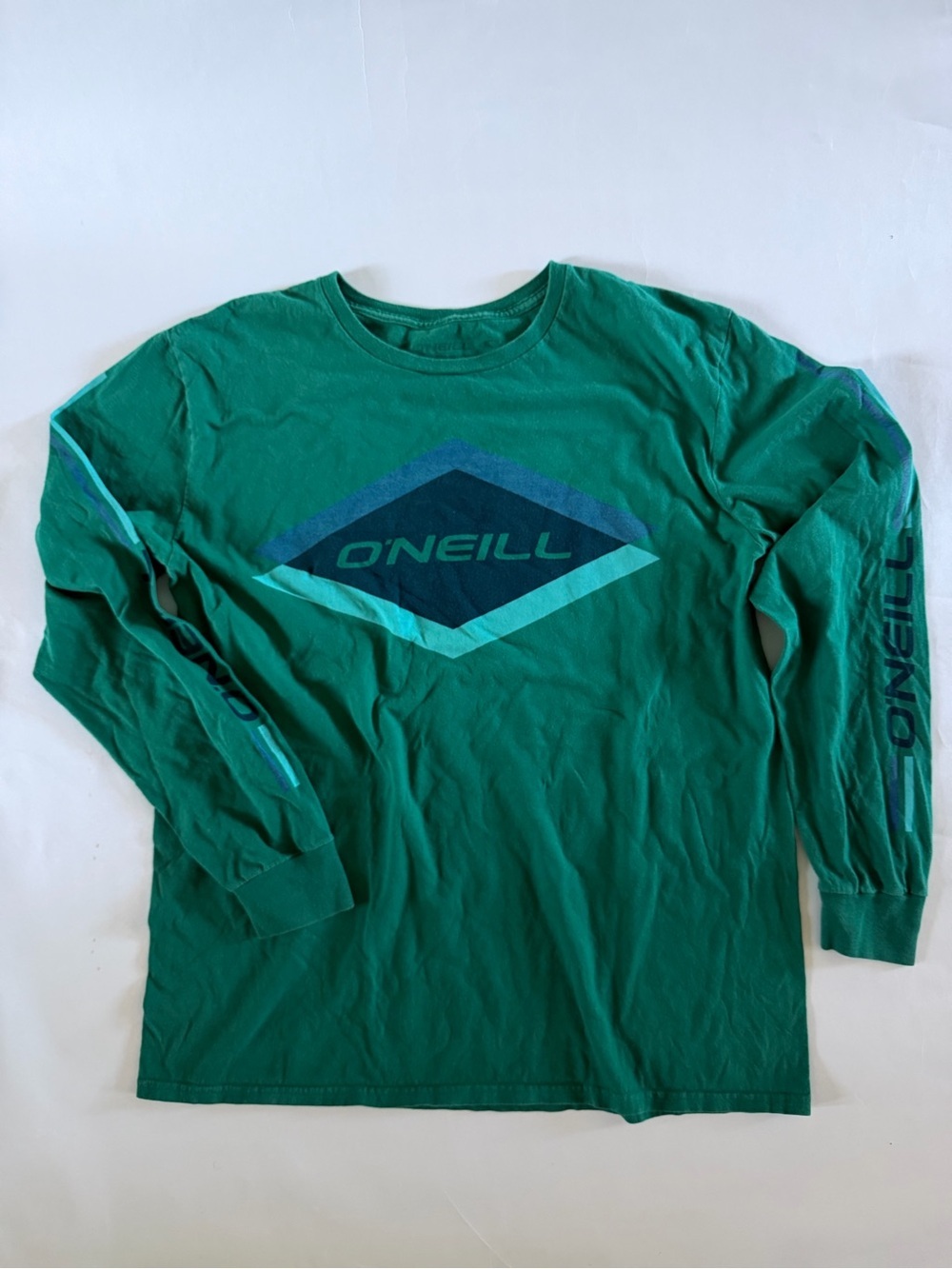O'Neill Emerald Green Long Sleeve Logo Shirt